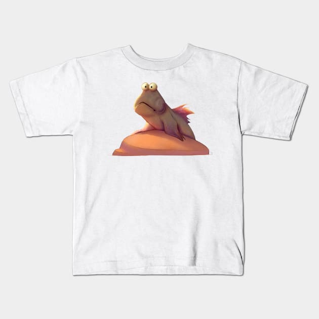 Mudskipper Kids T-Shirt by PaulaBS